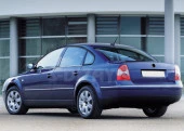 Volkswagen Passat 3B için Krom Cam Çıtası 4 Parça 1998-2005 - 1