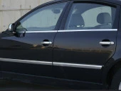 Volkswagen Passat 3B için Krom Cam Çıtası 4 Parça 1998-2005 - 2