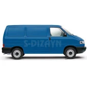 Volkswagen T4 Transporter için Krom Cam Çıtası 2 Parça 1995-2003 - 1