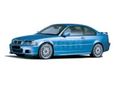 Bmw 3 Serisi için E46 Krom Kapı Kolu 2 Kapı 2003-2005 - 4