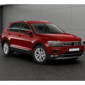 Volkswagen Tiguan Krom için Ön Panjur 2 Parça. 2016-2020 - 4