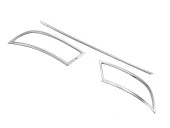 Skoda Superb Krom için Egzoz Çıkışı 3 Parça Set 2015-2019 thumbnail 3