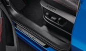 Peugeot 206 CC için Krom Kapı Eşik Koruması Exclusive Line 2000-2013 2 Parça - 1