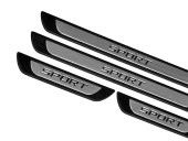 Ford Fusion Krom için Kapı Eşik Koruması Sport Line 2002-2011 4 Parça thumbnail 4