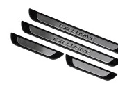 Volkswagen Golf 6 için Krom Kapı Eşik Koruması Exclusive Line 2008-2012 4 Parça thumbnail 4