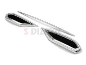 Volkswagen Tiguan Krom için Egzoz Görünümü Difüzör 3 Parça 2020 Üzeri A+Kalite thumbnail 3