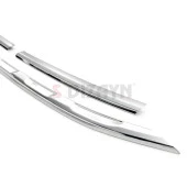 Volkswagen Tiguan Krom için Ön Panjur 4 Parça. 2020 Üzeri thumbnail 3