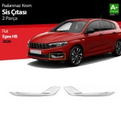 Fiat Egea Hatchback için Krom Sis Çıtası 2 Parça. 2020 Üzeri thumbnail 1