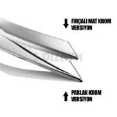 Volkswagen Tiguan Krom için Ön Tampon Çıtası 2020 Üzeri (Parlak Krom) thumbnail 4