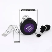 Otomatik Askılı (Metre ve İnç'li) Terzi Mezurası (1,5 metre) thumbnail 1