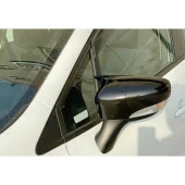 Renault Clio 4 için (2012-2017) Yarasa Ayna Kapağı (Parlak Siyah) - 1