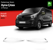 Renault Traffic Krom için Ayna Çıtası 2 Parça. 2014 Üzeri - 1