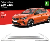 Opel Corsa F için Krom Cam Çıtası 6 Parça. 2019 Üzeri thumbnail 1