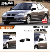 Honda Civic Batman için Ayna Kapağı 2002-2005 Model Arası - 1