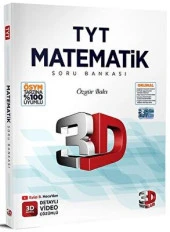 Çözüm Yayınları 2023 TYT 3D Matematik Tamamı Video Çözümlü Soru Bankası - 1