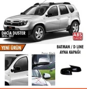 Dacia Duster (2010-2017) için Batman Ayna Kapağı (Parlak Siyah) - 1