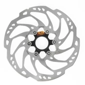 SHIMANO SLX SM-RT70 203MM CENTER LOCK ICE-TECH ROTOR - 1