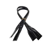 Angel Çanta Aksesuar Rugan Deri Pelikan Model Çanta Sapı Siyah Renk thumbnail 2