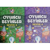 Oyuncu Beyinler 3 Ve 4 Akıl Zeka Oyunları Tazof & Çizgili Pijamalı Çocuk Eğlence Seti - 1