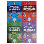 Oyuncu Beyinler Tam Set (4 Kitap) Derya Özkan Akıl Zeka Oyunları Federasyonu Tazof 2023 - 1