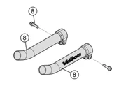 FSA VISION MINI ClIp-On 5D ACR 670-0407000030 LR AEROBAR-DİNLENDİRİCİ EKLENTİSİ - 1