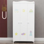 Garaj Home Yıldız 3 Kapaklı Dolap - Uykucu - 5