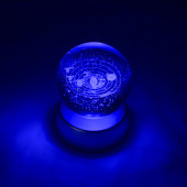 Cam Küre Işıklı Renk Değiştiren Küre Güneş sistemi - 1
