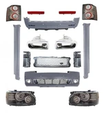 AUTOGP RR vogue L322 autobiography makyajlı dönüşüm body kit tampon seti 2010 /2012 thumbnail 2