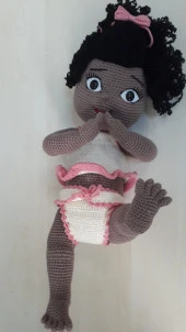 Yağmur Bebek Amigurumi Organik Oyuncak - 1