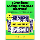 Süper Ötesi Labirent Bulmaca Kitap Seti (3 Süper Kitap) thumbnail 1