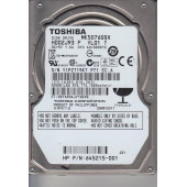 Toshiba MK5076GSX 500GB 5400RPM,2.5" (HDD2J93) NOTEBOOK HDD YENİLENMİŞ ÜRÜN - 1