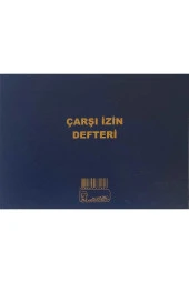 Kocaoluk Çarşı İzin Defteri Cilt Kapak - 1