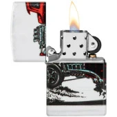 Zippo Çakmak 48660 Hot Rod Design - 4