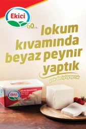 Ekici Tam Yağlı Lokum Kıvamında Beyaz Peynir 800 gr + Ekici Süzme Peynir 400 gr 2'li Lezzet Paketi - 2