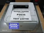 hp laserjet p2035 yazıcı(İKİNCİEL) - 1