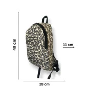 Balp Modern Tasarım Askeri Desenli Bej Renkli Hem Sırt Hem Laptop Çantası - 2