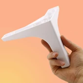 Sedef 6'lı Set Mobilya Tv Ünitesi Çekyat Koltuk Kanepe Destek Ayağı 14 Cm Beyaz Baza Ayakları M8 thumbnail 7