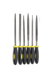Ahşap Törpü Eğe Seti Plastik Saplı 180mm Törpü Takımı Ahşap Törpüleme 18cm-mini-törpü-6pcs - 1