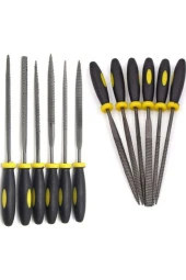 Ahşap Törpü Eğe Seti Plastik Saplı 180mm Törpü Takımı Ahşap Törpüleme 18cm-mini-törpü-6pcs - 3