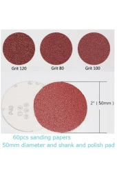 -gravür Makinası Için Mini Cırt Taban Ve 60 Adet Zımpara Seti Depolife-5cm thumbnail 2