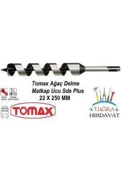 Sds Plus Ağaç Delme Ahşap Delme Delici Matkap Ucu 22x250 - 1