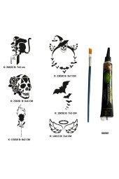 Sıradışı Hayatlar Tüp Kına ve Fırça hediyeli Tattoo Geçici Dövme Seti - 1