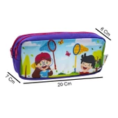 Gen-Of West Kids İki Bölmeli Pvc Kalem Çantası - 7