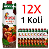 Tropical Karışık Meyve Suyu 1L 12 Adet - 1