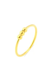 Welch Gold Çelik Minimal Yüzük - 1