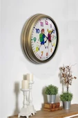 Dream Gift Hediyelik 40 Cm Eskitme Metal Çocuk Duvar Saati - 4