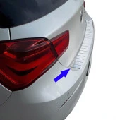 Bmw 1 Serisi için F20 Krom Arka Tampon Eşiği 2011-2019 - 3