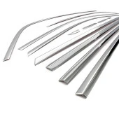 Renault Megane 4 için Sedan Krom Cam Çerçevesi 12 Parça. 2016 Üzeri thumbnail 3