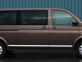 Volkswagen T5 Transporter için Krom Yan Kapı Çıtası 5 Parça. (K.Ş) 2010 Üzeri - 1