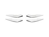 Renault Clio 5 için Krom Sis Çıtası 4 Parça. 2019 Ve Üzeri thumbnail 2